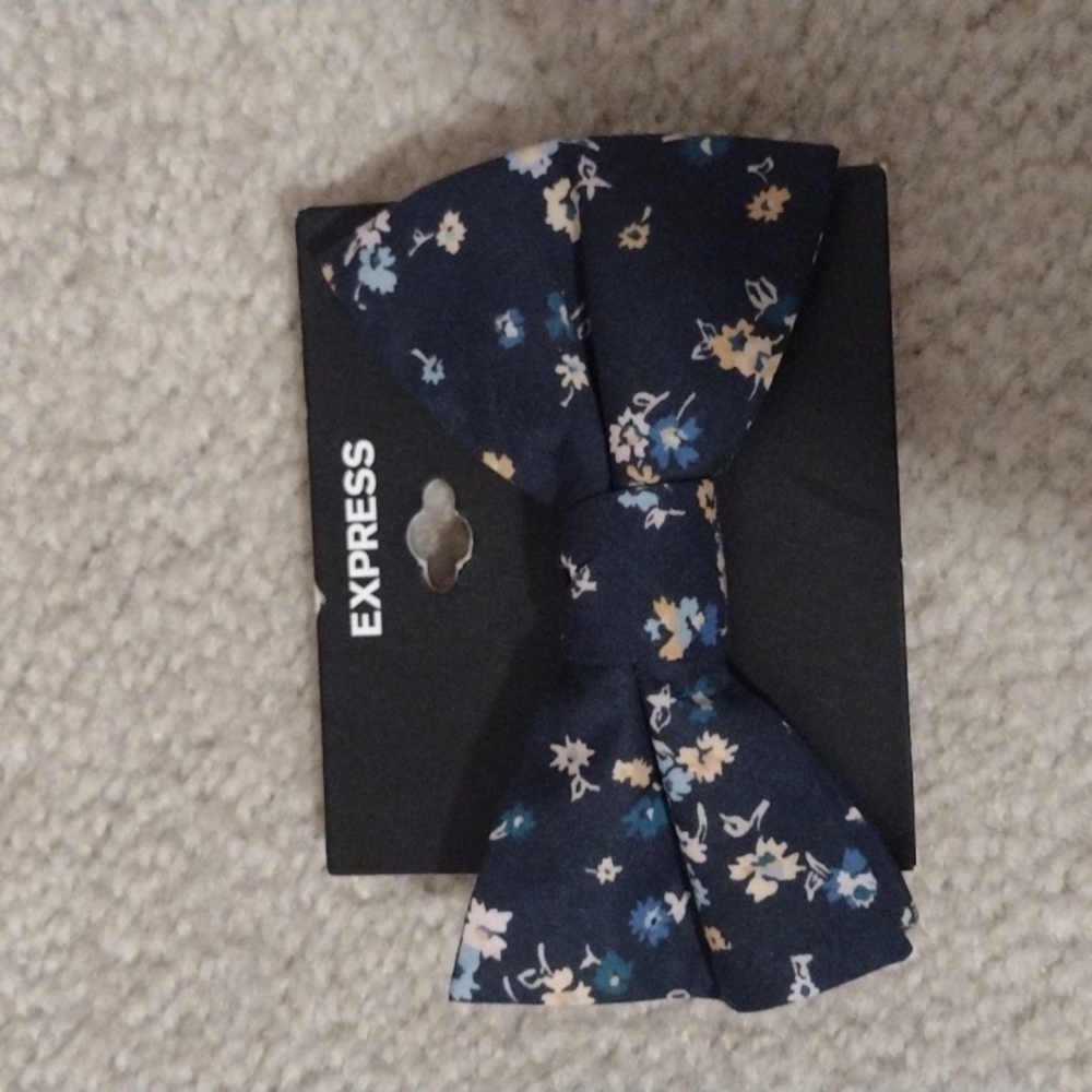 Express Floral Bow Tie
